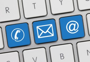 Contact us keyboard key